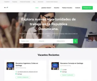 HHempleos.com(Oportunidades de trabajo en Santiago Republica Dominicana) Screenshot