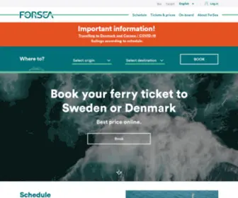 HHferriesgroup.com(ForSea Ferries) Screenshot