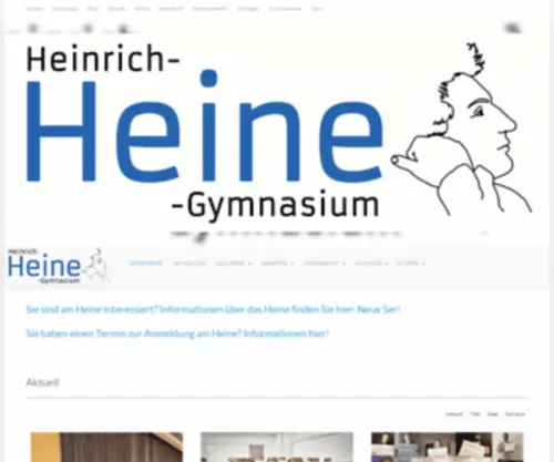 HHG-OB.org(Die Homepage des Heinrich) Screenshot