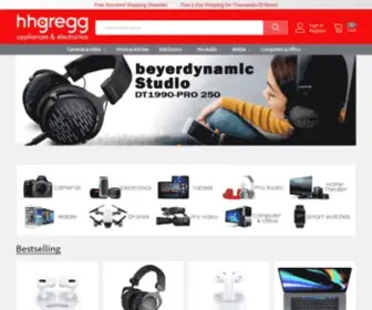 HHgregg.com(HHgregg Electronics) Screenshot