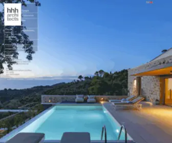 HHHarchitects.gr(αρχιτεκτονικό γραφείο) Screenshot