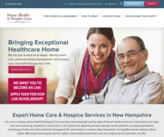 HHHC.org(Home Health & Hospice Care) Screenshot