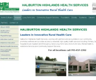 HHHS.on.ca(HHHS) Screenshot