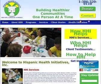 HHI2001.org(Hispanic Health Initiatives) Screenshot