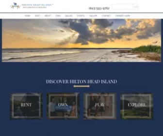 HHimotorcoachresort.com(Hilton Head Island Motorcoach Resort) Screenshot