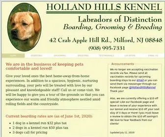 HHkennelandgrooming.com(Boarding, Grooming, Breeding New Jersey) Screenshot