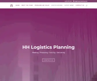 HHlogisticsplanning.com(HH Logistics Planning) Screenshot