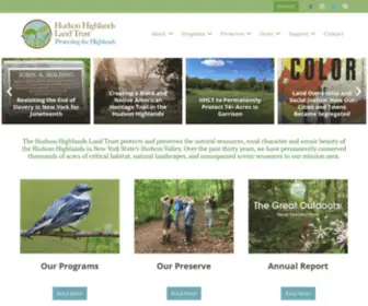 HHLT.org(The Hudson Highlands Land Trust) Screenshot