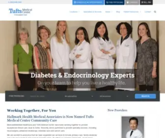 HHma.org(Tufts Medical Center Community Care) Screenshot