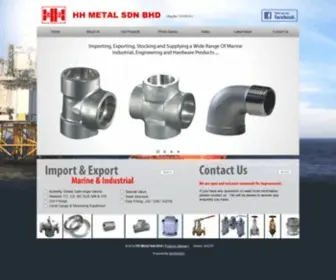 HHmetaljb.com(Marine, Industrial & Hardware Supply Johor Bahru (JB) Malaysia) Screenshot