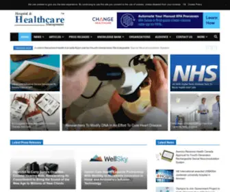 HHMglobal.com(Hospital & Healthcare Management) Screenshot