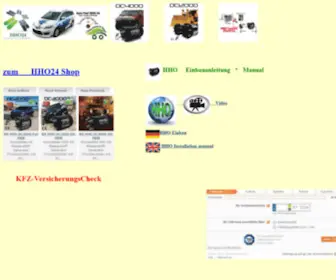 HHO24.com(HHO Generatoren f黵 Pkw) Screenshot