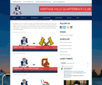 HHQBclub.com(Heritage Hills Quarterback Club) Screenshot