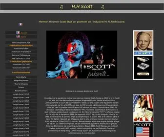 HHscott.fr(Hifi vintage Scott) Screenshot