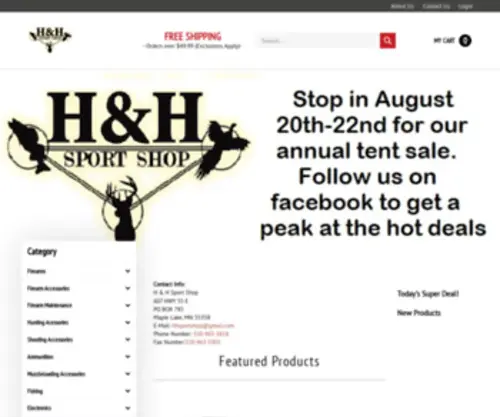 HHsportshop.com(HHsportshop) Screenshot