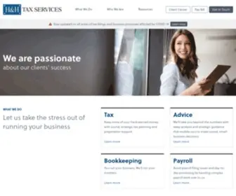 HHtaxservices.com(H & H Tax Services) Screenshot