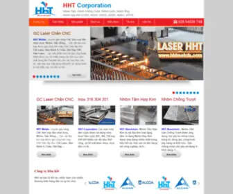 HHT.com.vn(Công ty HHT Aluminium chuyên bán Nhôm Hợp Kim như) Screenshot