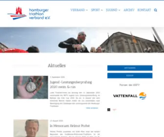 HHTV-Triathlon.de(Hamburger Triathlonverband) Screenshot