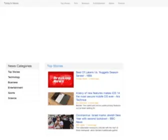 HHTxnet.com(Today's News) Screenshot
