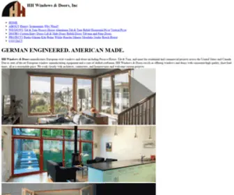 HHwindows.com(European Passive House Windows) Screenshot