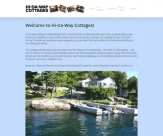 HI-DA-Way.com(Hi-Da-Way Cottages) Screenshot