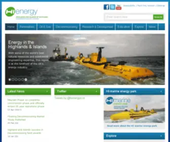 HI-Energy.org.uk(HI Energy) Screenshot