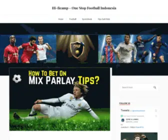 HI-Ficamp.com(One Stop Football Indonesia) Screenshot