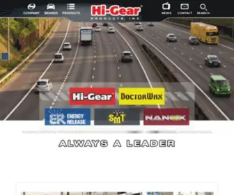 HI-Gear-USA.com(Hi-Gear Products Inc) Screenshot