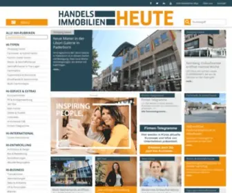 HI-Heute.de(Handelsimmobilien heute) Screenshot