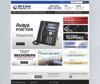 HI-Linesupply.com(Business Phone Systems) Screenshot