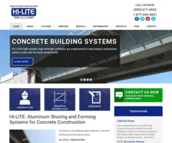 HI-Lite-SYstems.com(HI-LITE Systems Inc) Screenshot