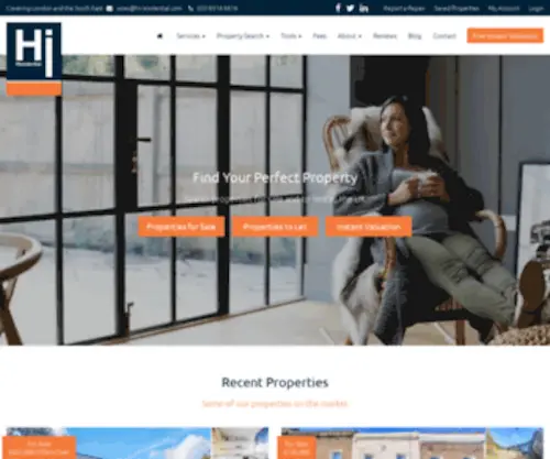HI-Residential.com(London) Screenshot
