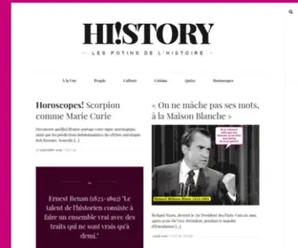 HI-Story.be(Les potins de l'histoire) Screenshot