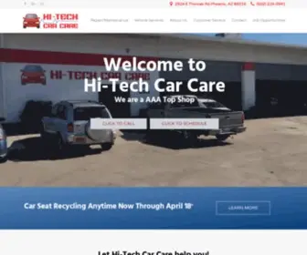 HI-Techcarcare.com(Hi-Tech Car Care) Screenshot