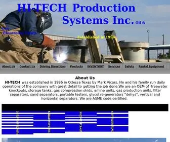 HI-Techfab.net(Hi-TECH Production Systems Inc) Screenshot