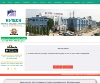 HI-Techmedical.org(Best Super Speciality Hospital & Medical College in Bhubaneswar) Screenshot