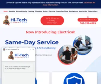 HI-Techplumbing.com(Hi-Tech Plumbing & Air, Inc) Screenshot