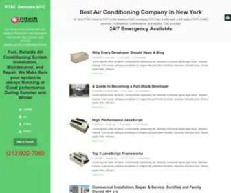 HI-Techptac.com(Air Conditioning Repair and Service Air Conditioning Cleaning) Screenshot