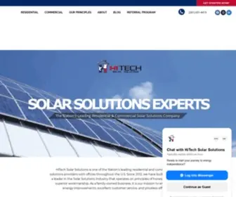 HI-Techsolar.com(Nation's Leading Residential & Commercial Solar Provider) Screenshot