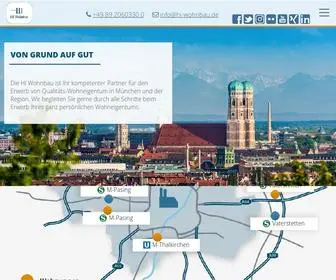 HI-Wohnbau.de(Home) Screenshot