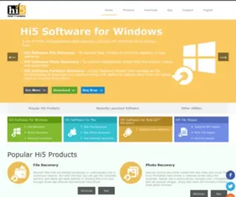 HI5Software.com(Hi5 Software) Screenshot