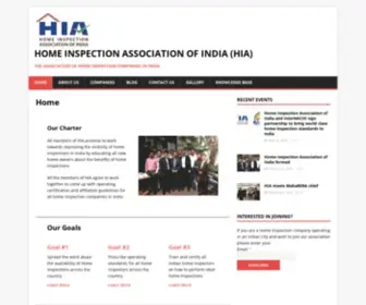 Hiai.in(The association of Home Inspection companies in India) Screenshot