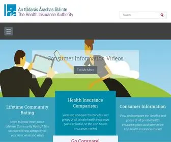 Hia.ie(Compare Health Insurance in Ireland) Screenshot