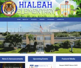 Hialeahes.com(Hialeah Elementary School) Screenshot