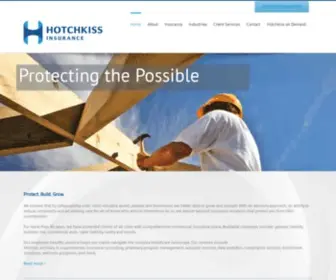 Hiallc.com(Hotchkiss Insurance) Screenshot