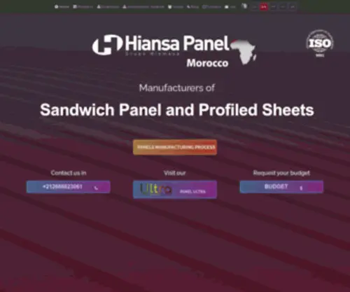 Hiansapanel.ma(Hiansa Panel Marruecos) Screenshot