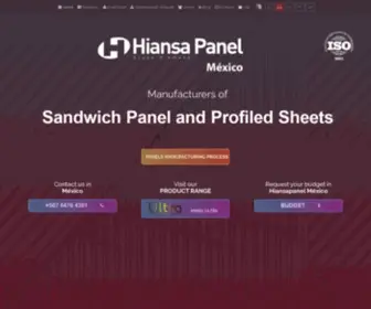 Hiansapanel.mx(Hiansa Panel México) Screenshot