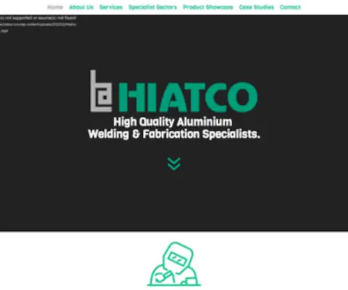 Hiatco.com(Specialist Aluminium Welding & Fabrication) Screenshot