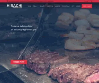 Hibachisteakhouse.ca(Hibachi Teppanyaki & Bar) Screenshot