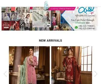 Hibacouture.com(Hiba Couture) Screenshot